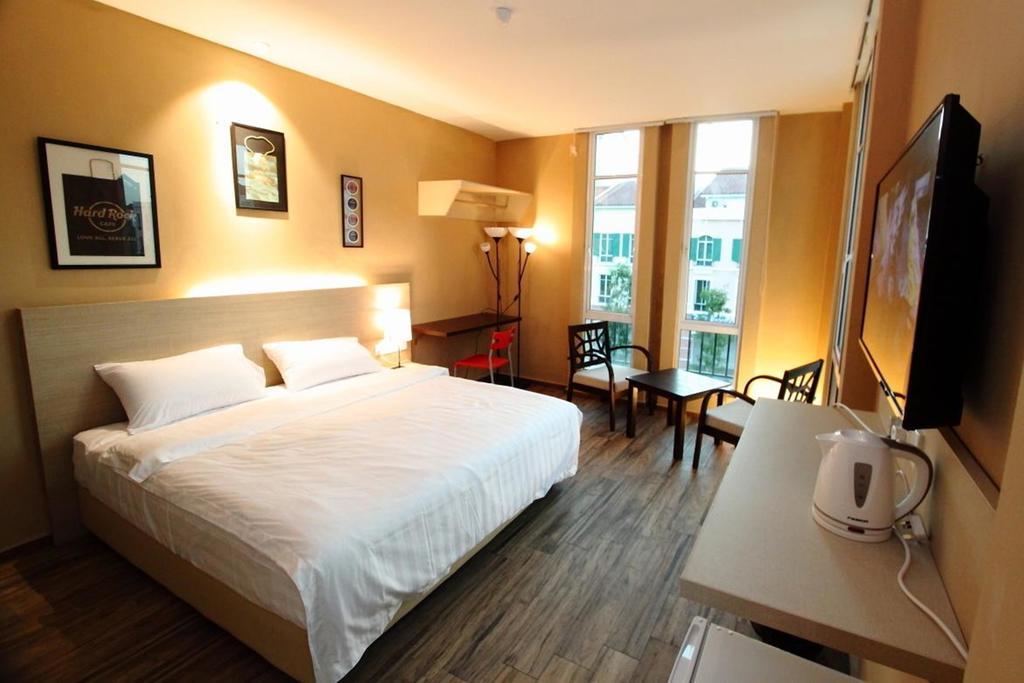 91 Street Boutique Inn Miri Oda fotoğraf